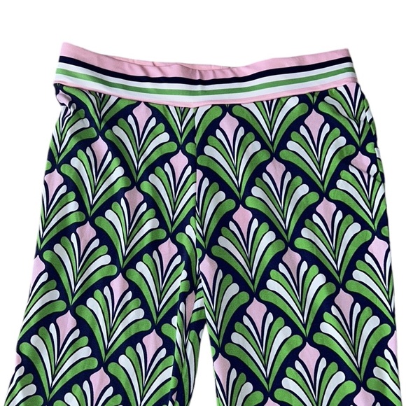 NWT Macbeth Collection by Margaret Josephs Printed Flared Pants - L - Picture 5 of 11